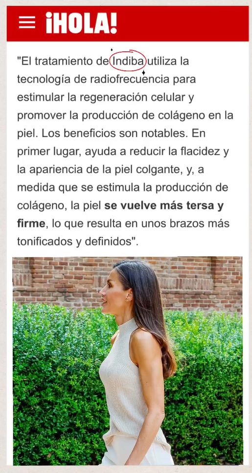 Siempre joven con Indiba