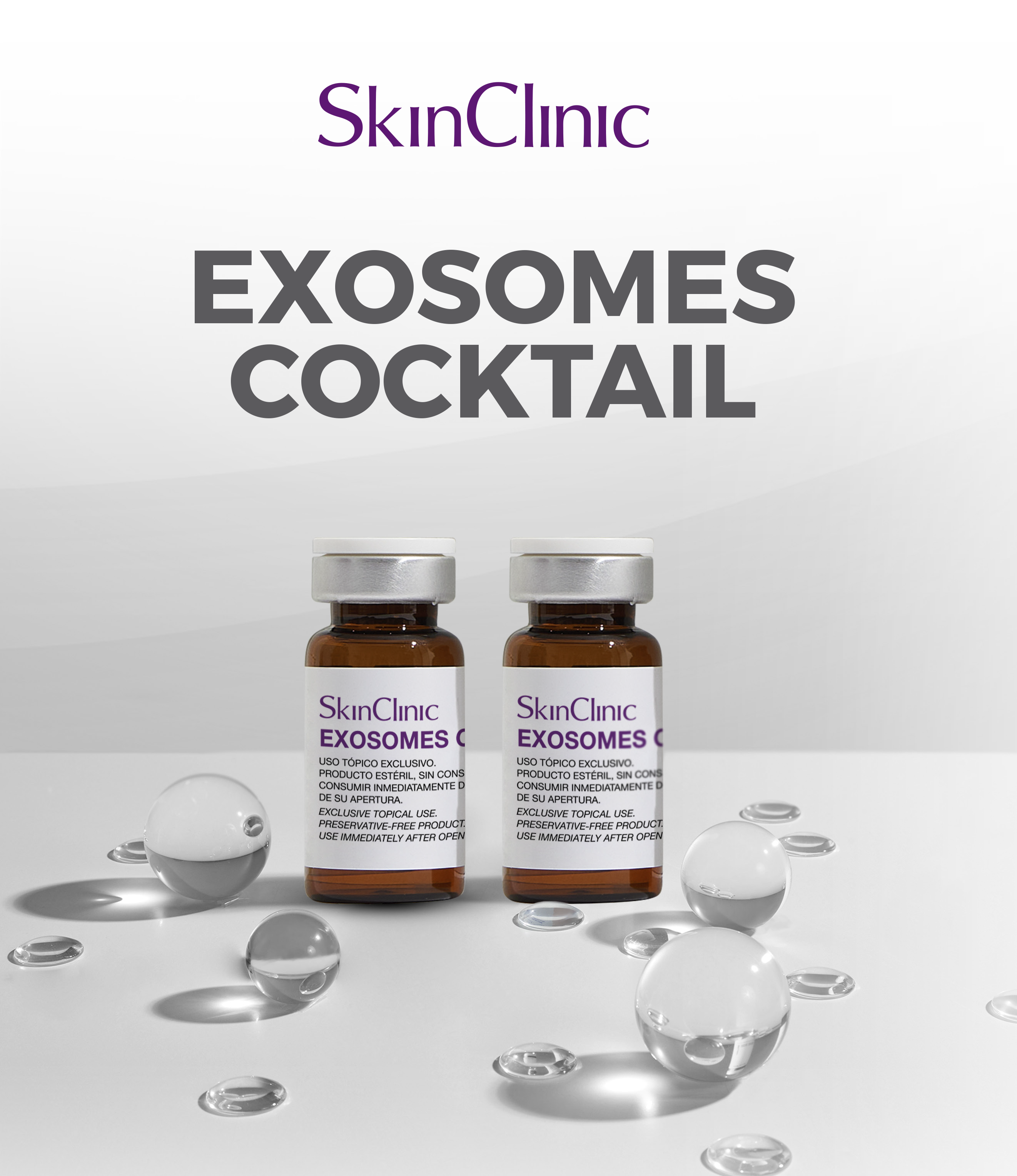 Los exosomas se utilizan en estética avanzada y medicina para regenerar la piel (medicina regenerativa) Los exosomas se utilizan en estética avanzada y medicina para regenerar la piel (medicina regenerativa)