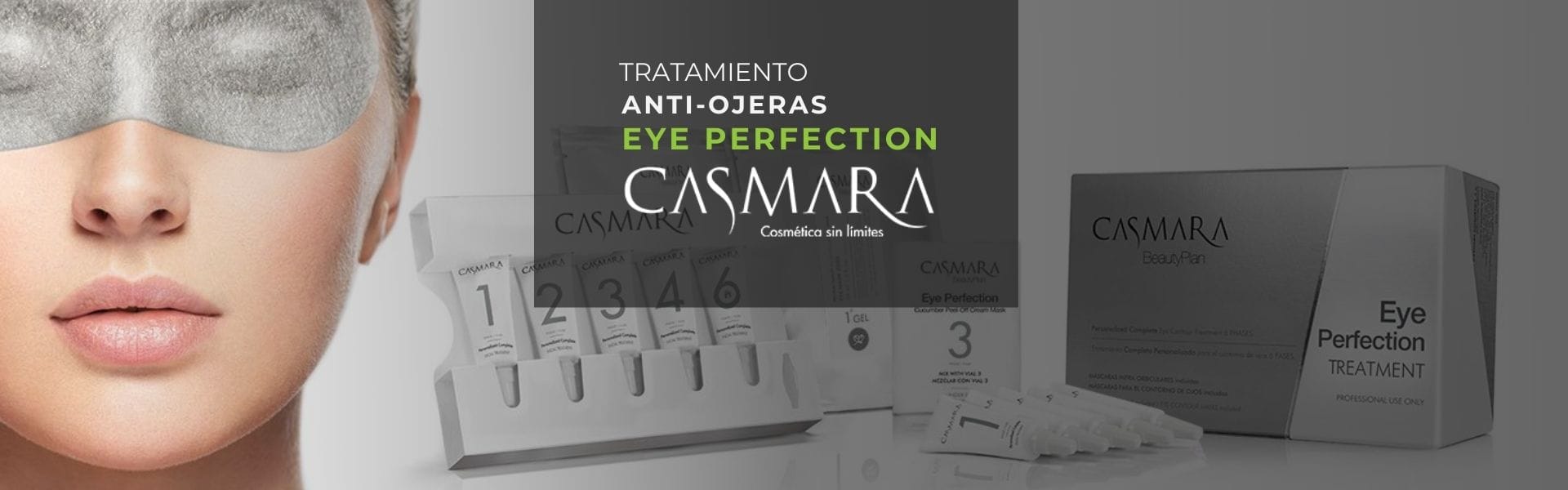 Tratamiento Eye Perfection de Casmara para rejuvenecimiento del contorno de ojos.