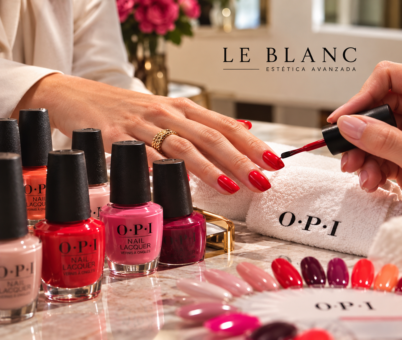 Manicura OPI en Le Blanc Alicante