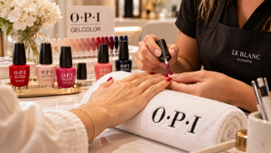 Manicura semipermanente OPI en Le Blanc Alicante